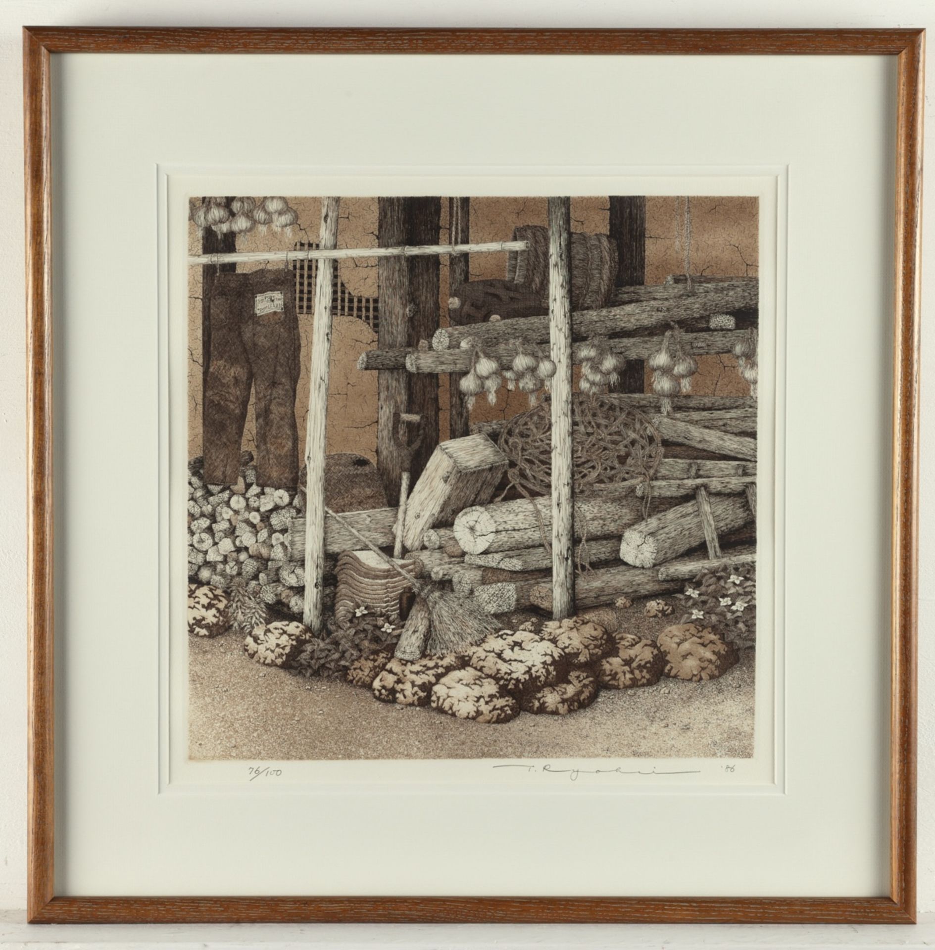 Ryohei Tanaka Woodpile Etching - Bild 2 aus 6