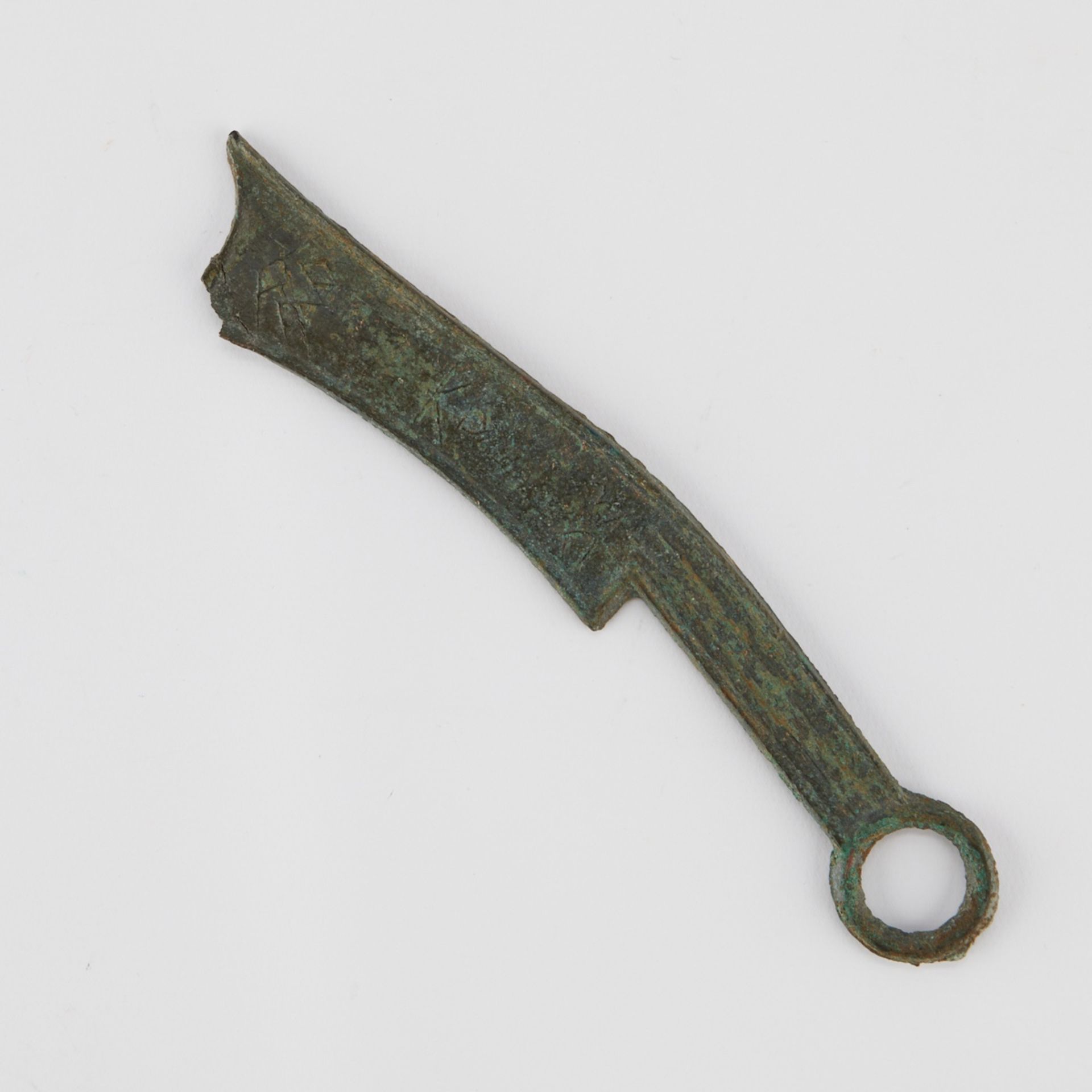 Chinese Warring States Qi Knife Money - Image 2 of 6