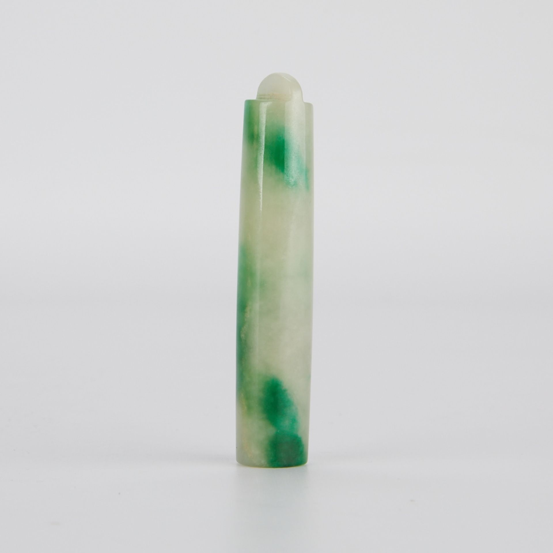 Chinese Jadeite Jade Feather Holder - Image 4 of 6
