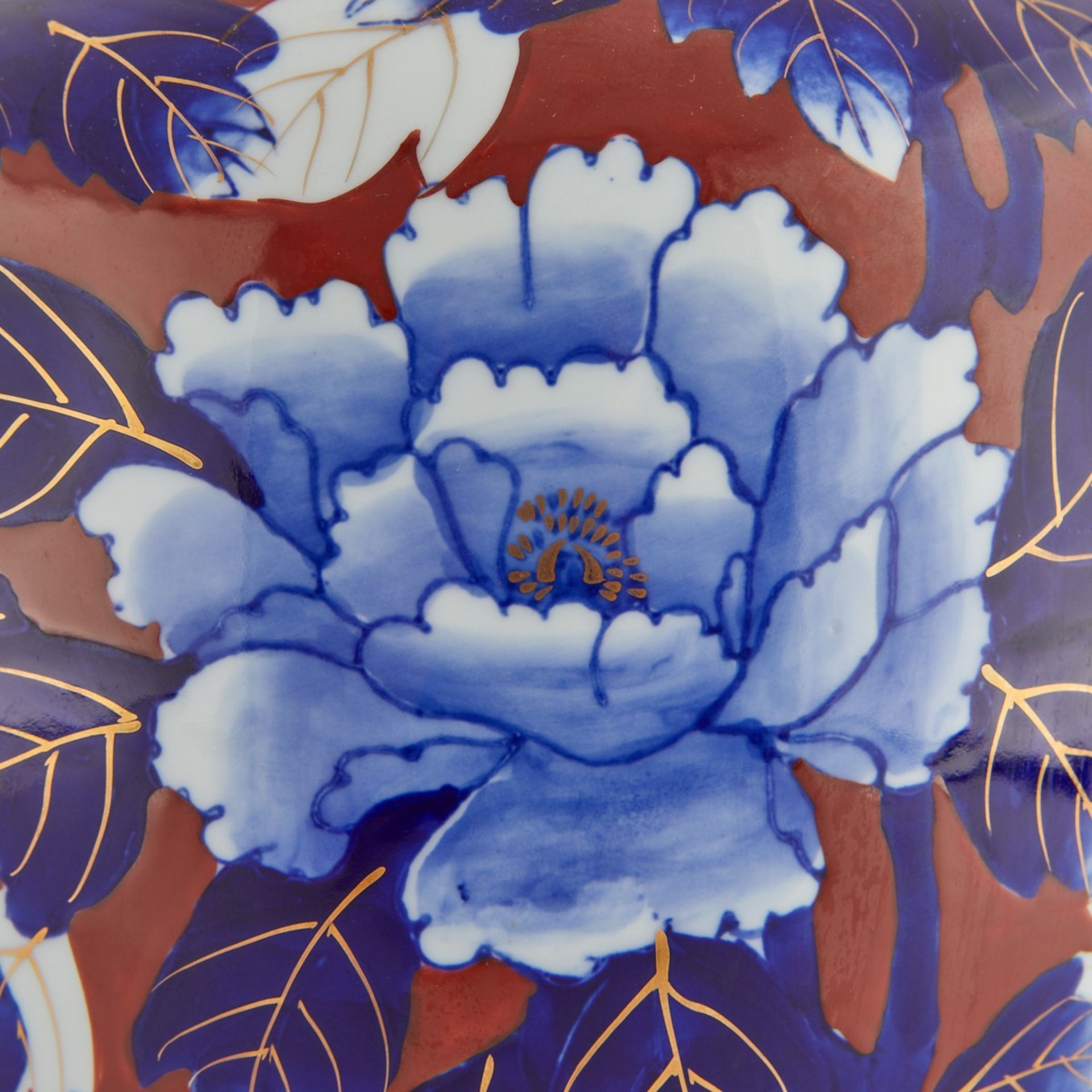 Pair Japanese Arita Vases - Image 7 of 7