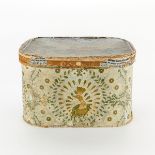 Massive 1839 Boston Wallpaper Hat Box