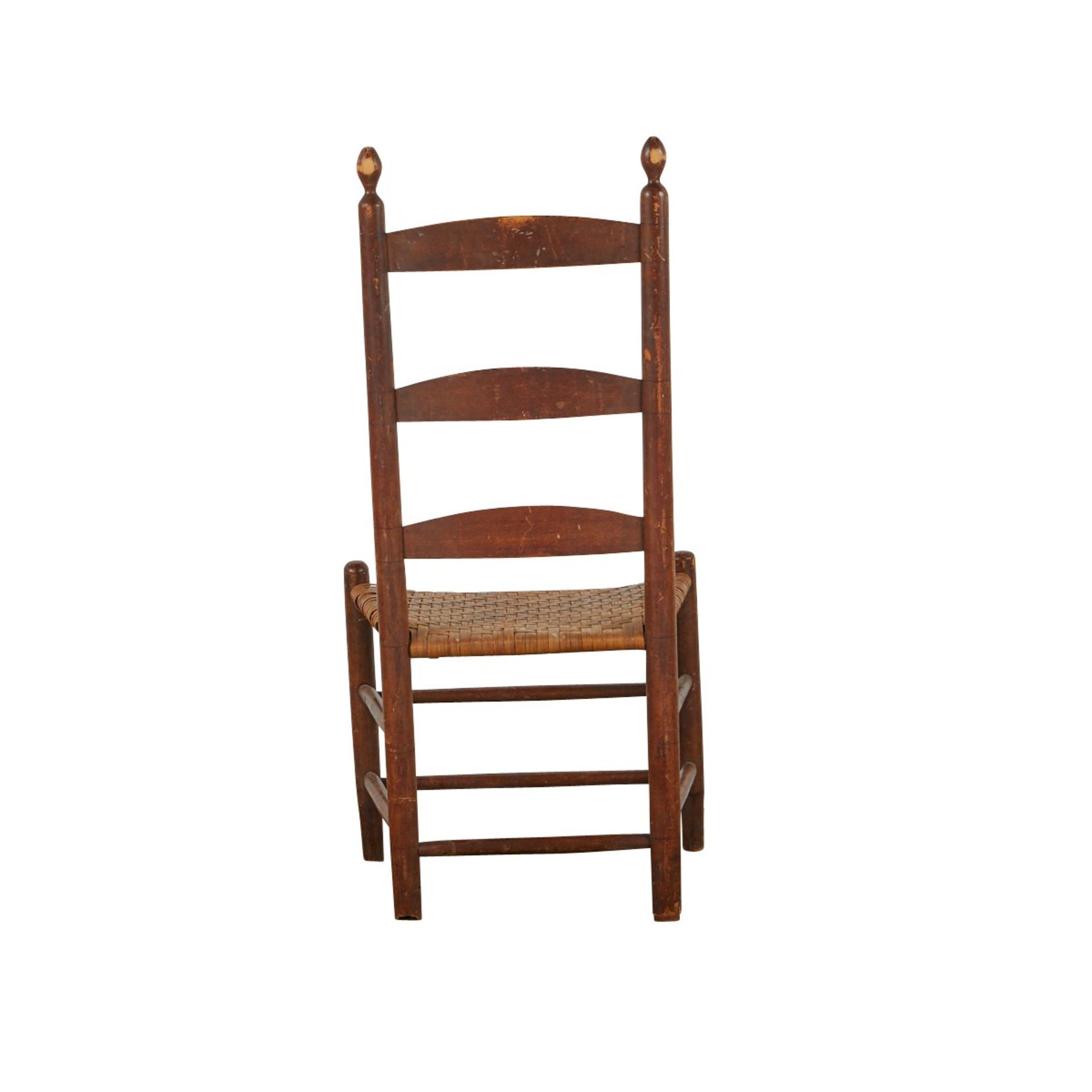 Shaker Freegift Wells Watervliet Chair ca 1830 - Bild 4 aus 8