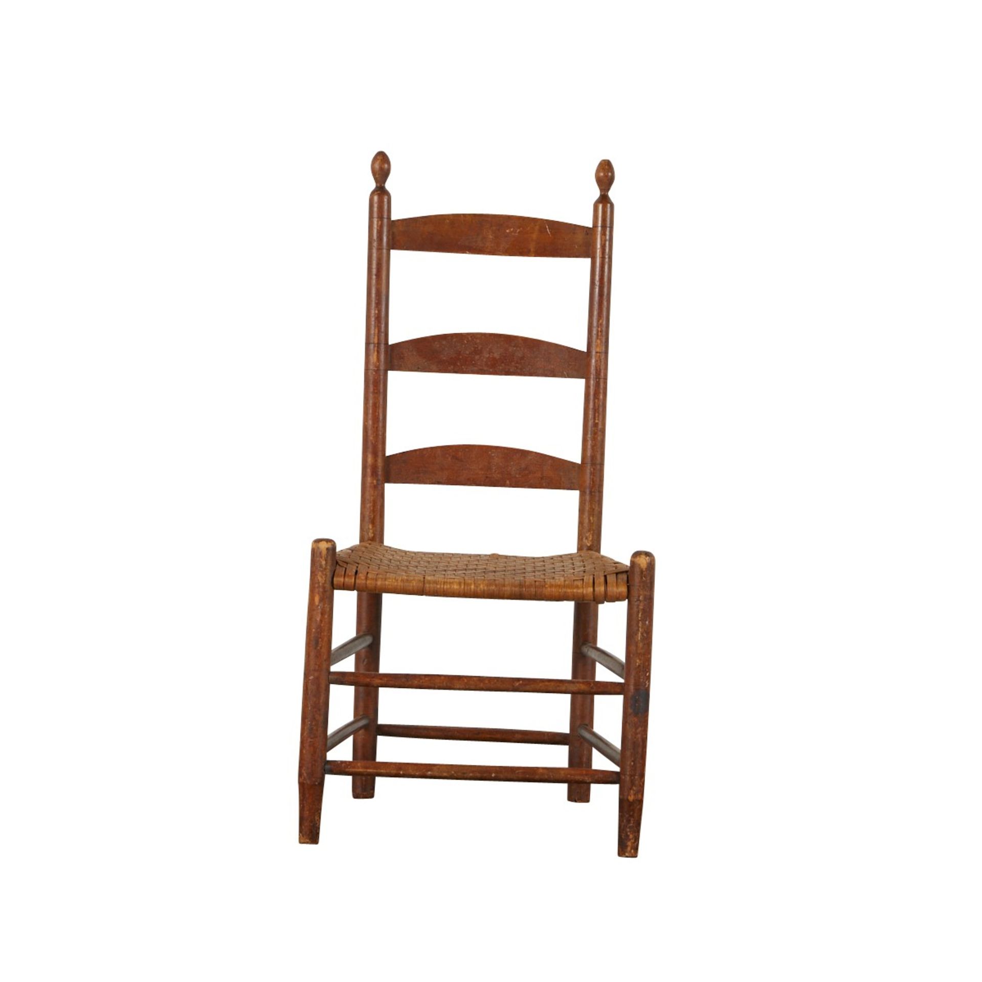 Shaker Freegift Wells Watervliet Chair ca 1830 - Image 2 of 8