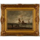 Walter Hartson Ships Painting - Damaged