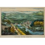 Currier & Ives "Through to the Pacific" Print
