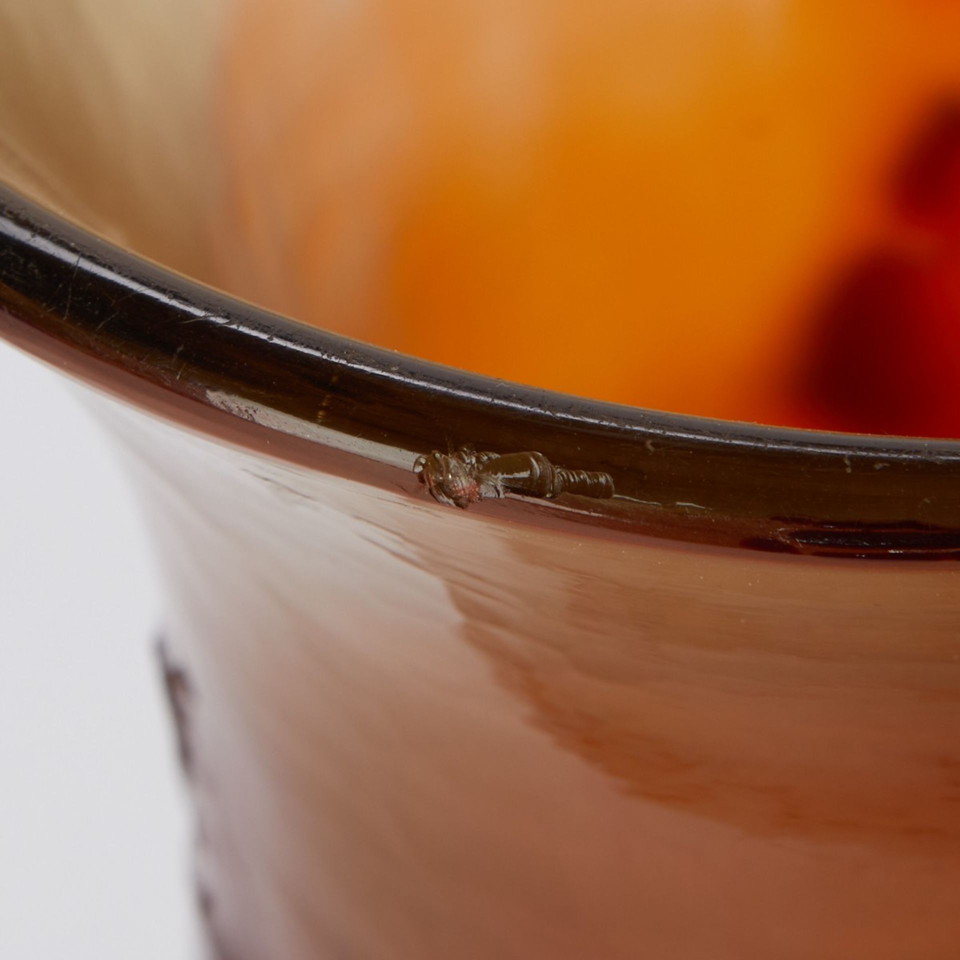 Large Galle Cameo Glass Vase - Bild 7 aus 8
