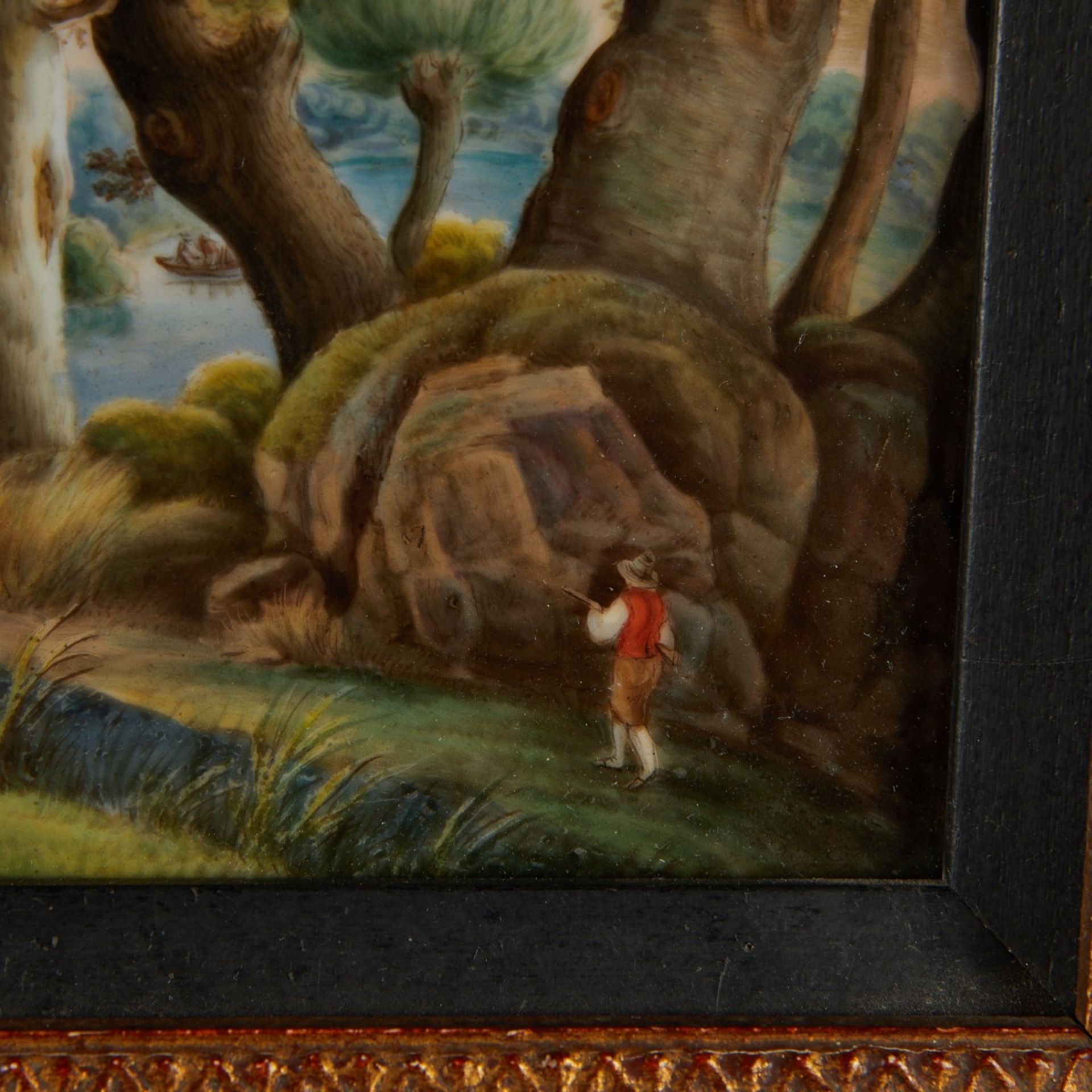 KPM Porcelain Plaque w/ Landscape - Image 3 of 6