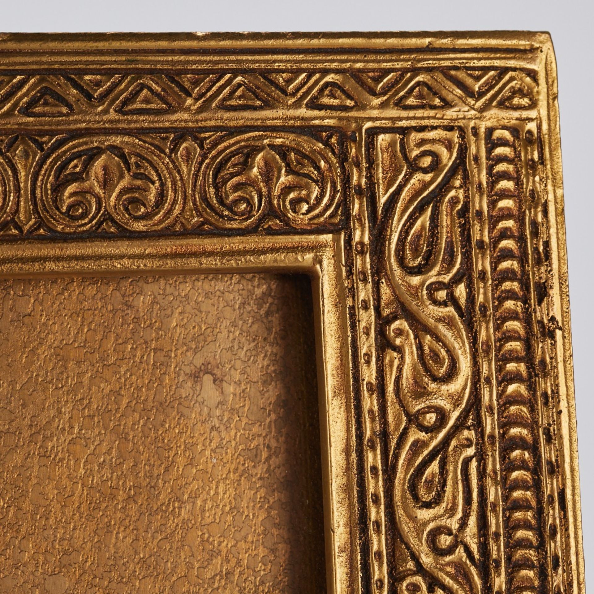 Tiffany Studios Gilt Bronze Venetian Pattern Frame - Image 7 of 9