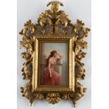 German Porcelain Plaque Wagner - Likely KPM