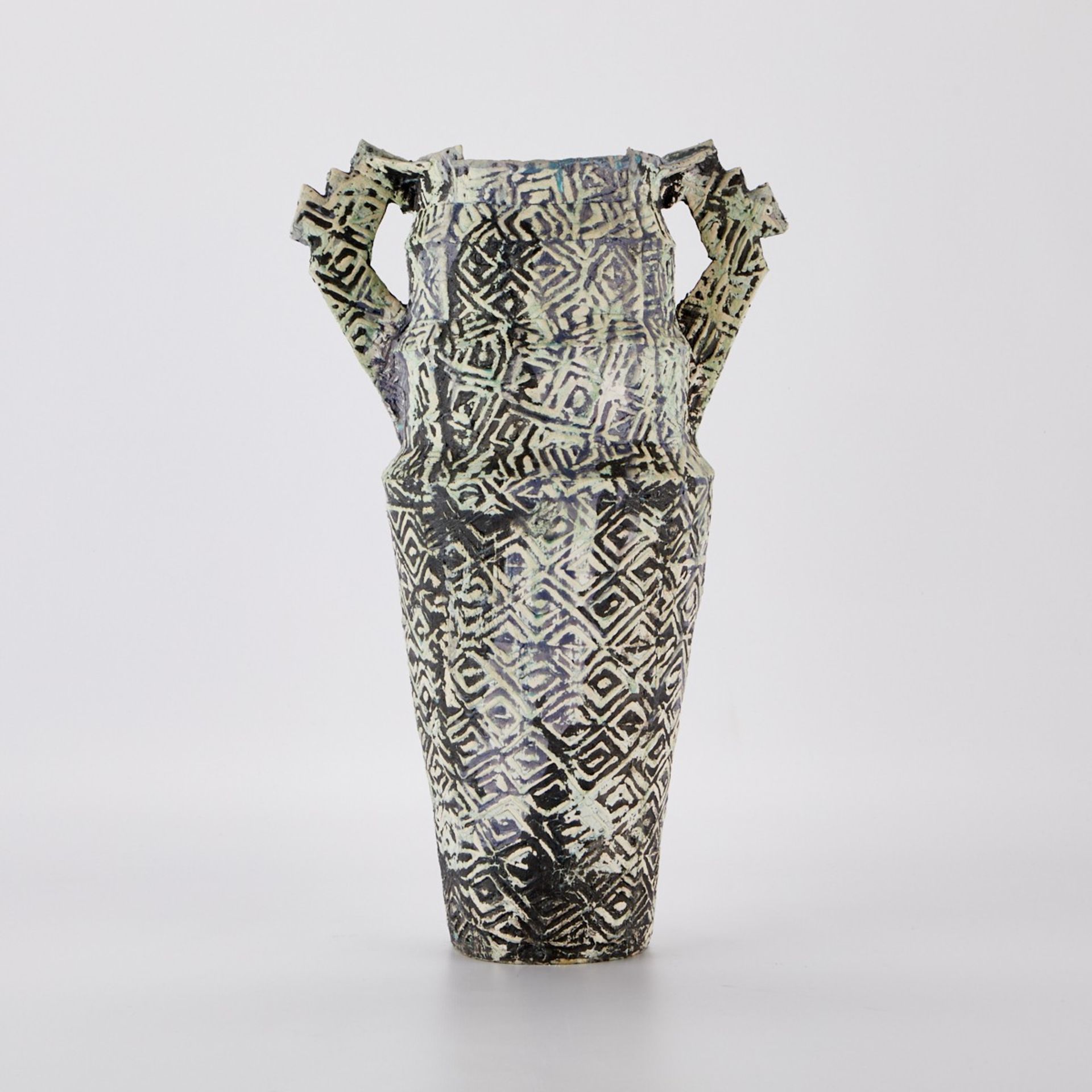 Henry Pim Studio Ceramic Pottery Vase - Bild 4 aus 10
