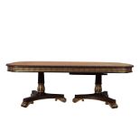 EJ Victor Regency Dining Table w/ Leaf