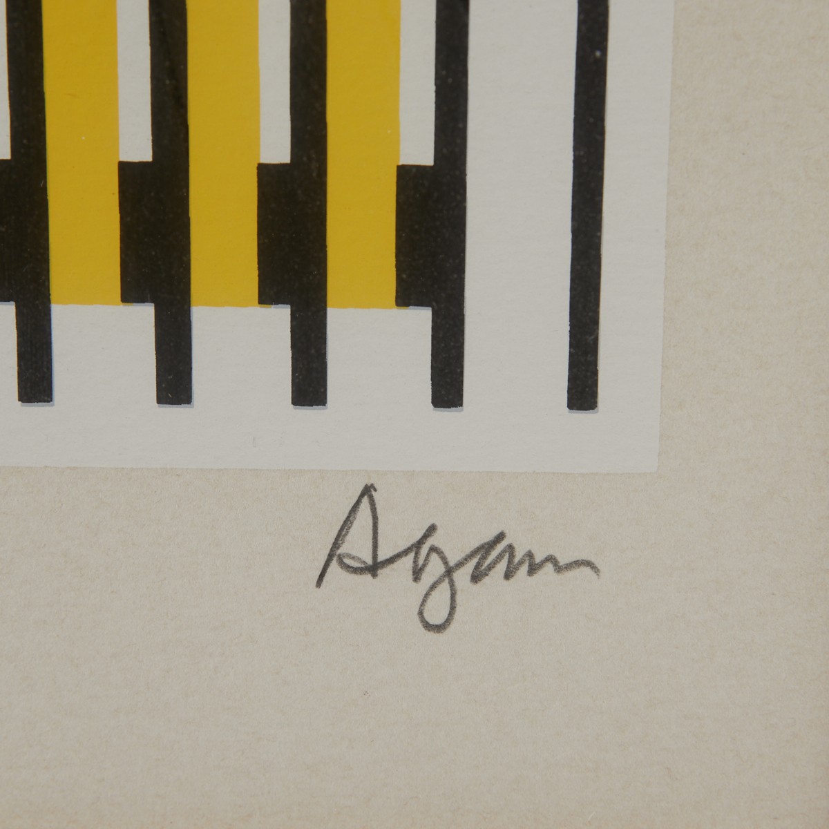 Yaacov Agam Tapestry Suite Op-Art Screenprint - Image 3 of 6