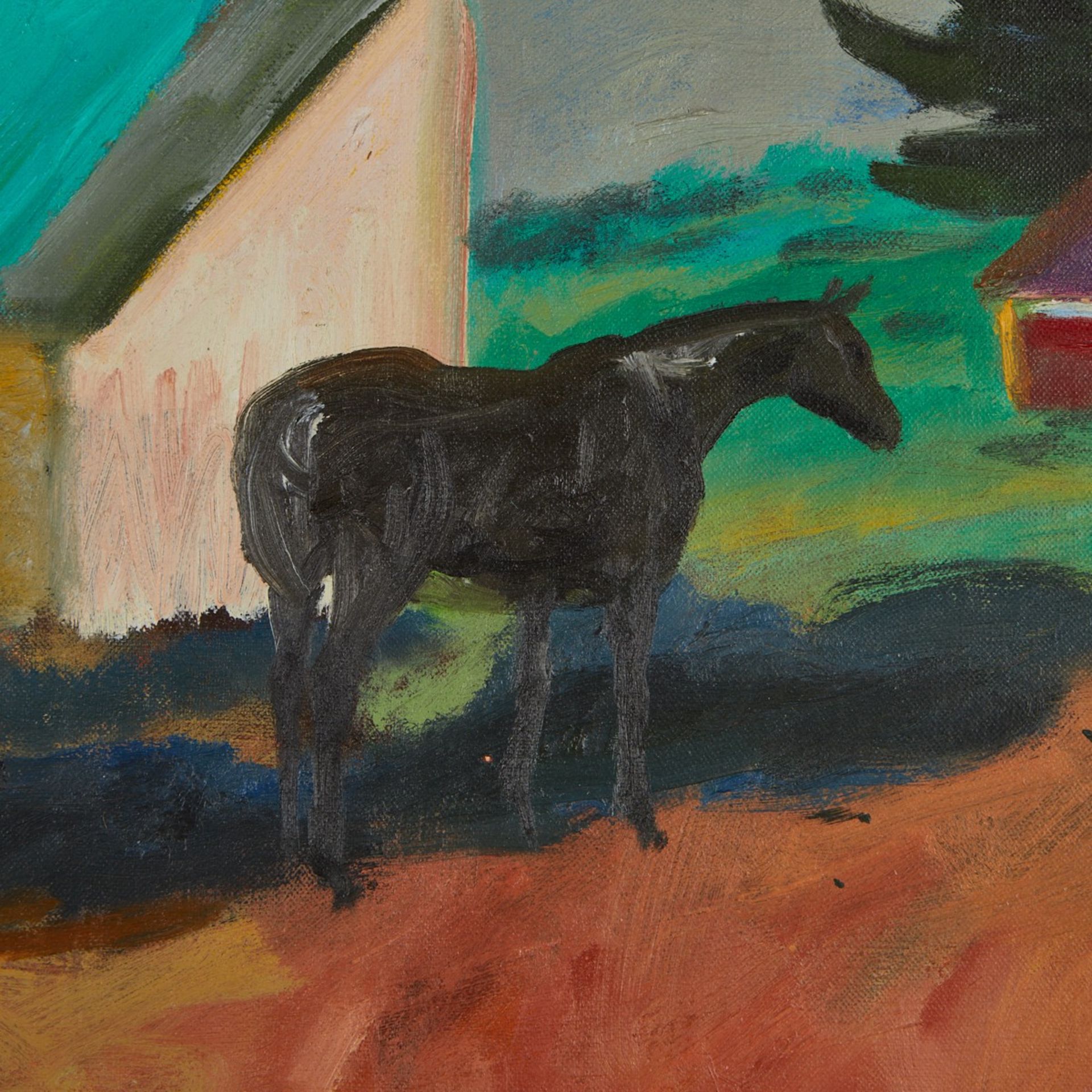 Cameron Booth Horses Oil on Canvas - Bild 4 aus 6