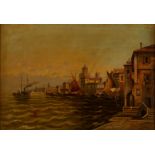Jean-Pierre Heron 19th c. Venice Painting