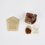 19th C. Chinese Jade & Bloodstone Carvings