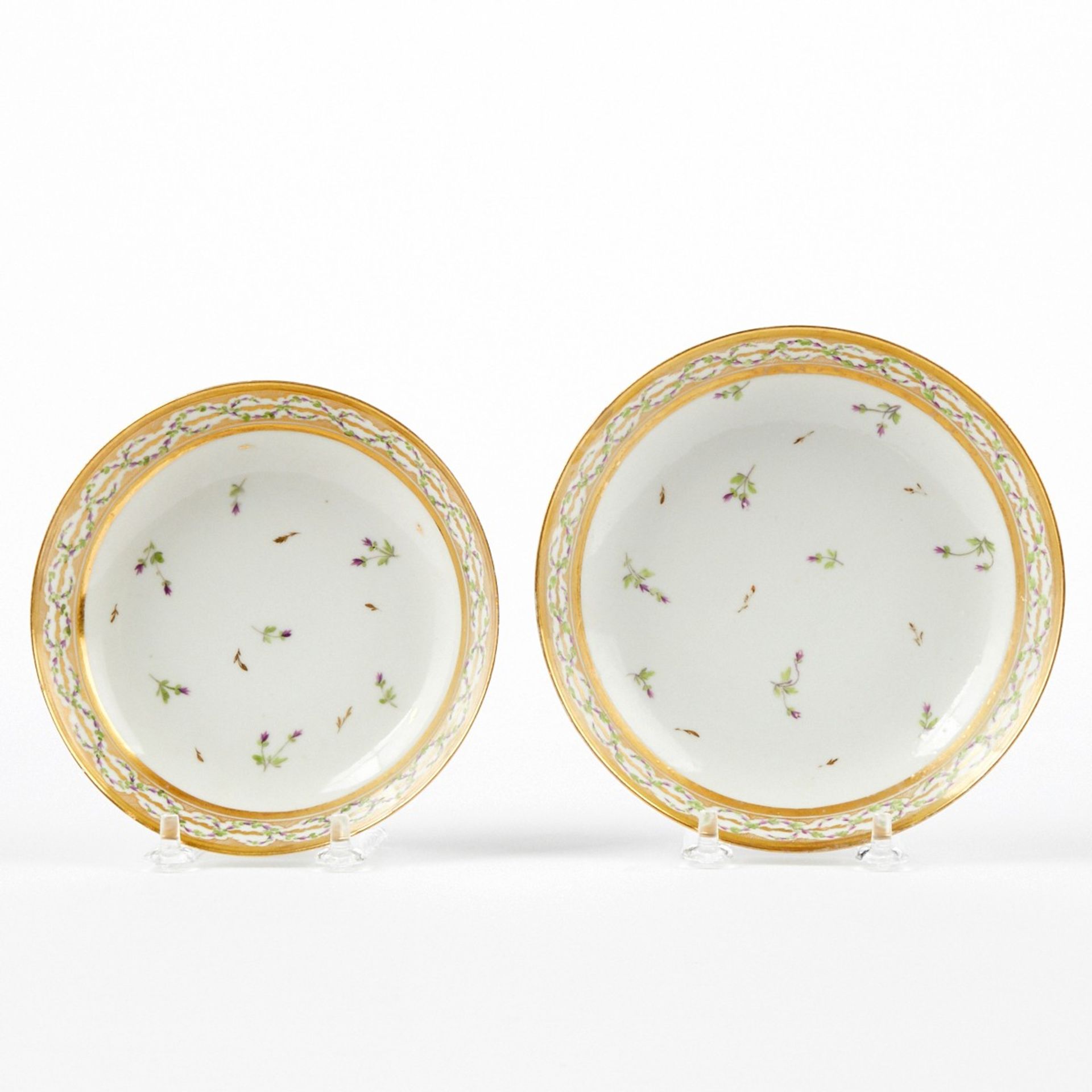 Set of Chinese Export Porcelain Tea Bowls & Saucers - Bild 5 aus 7