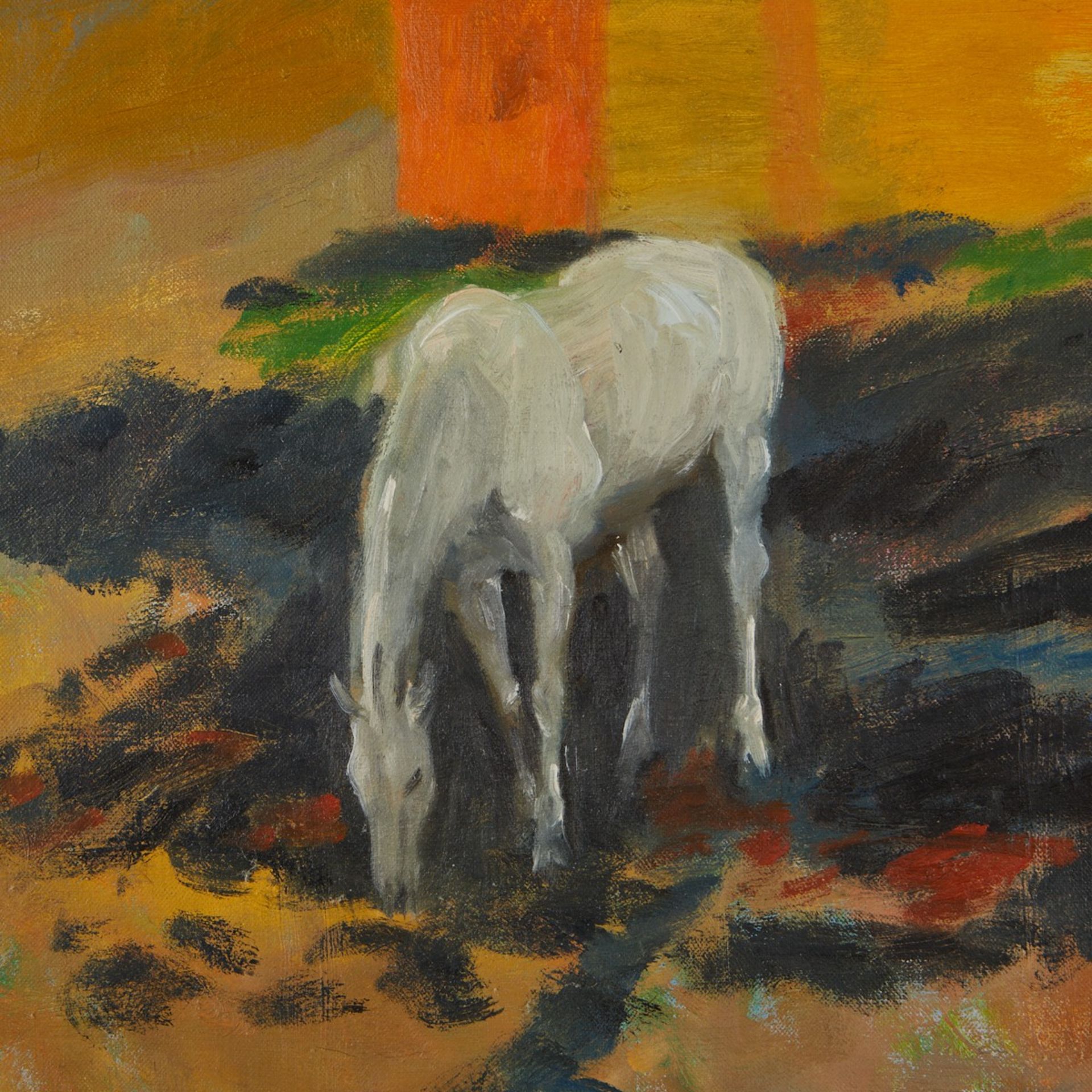 Cameron Booth Horses Oil on Canvas - Bild 3 aus 6