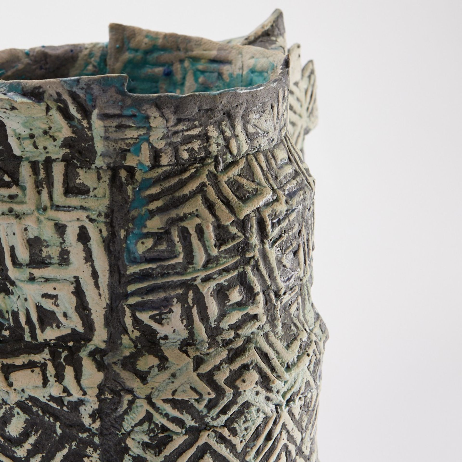 Henry Pim Studio Ceramic Pottery Vase - Bild 2 aus 10