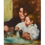 Renoir "Gabrielle et Jean" Color Etching