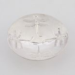 Christofle Silverplate Dragonfly Dish