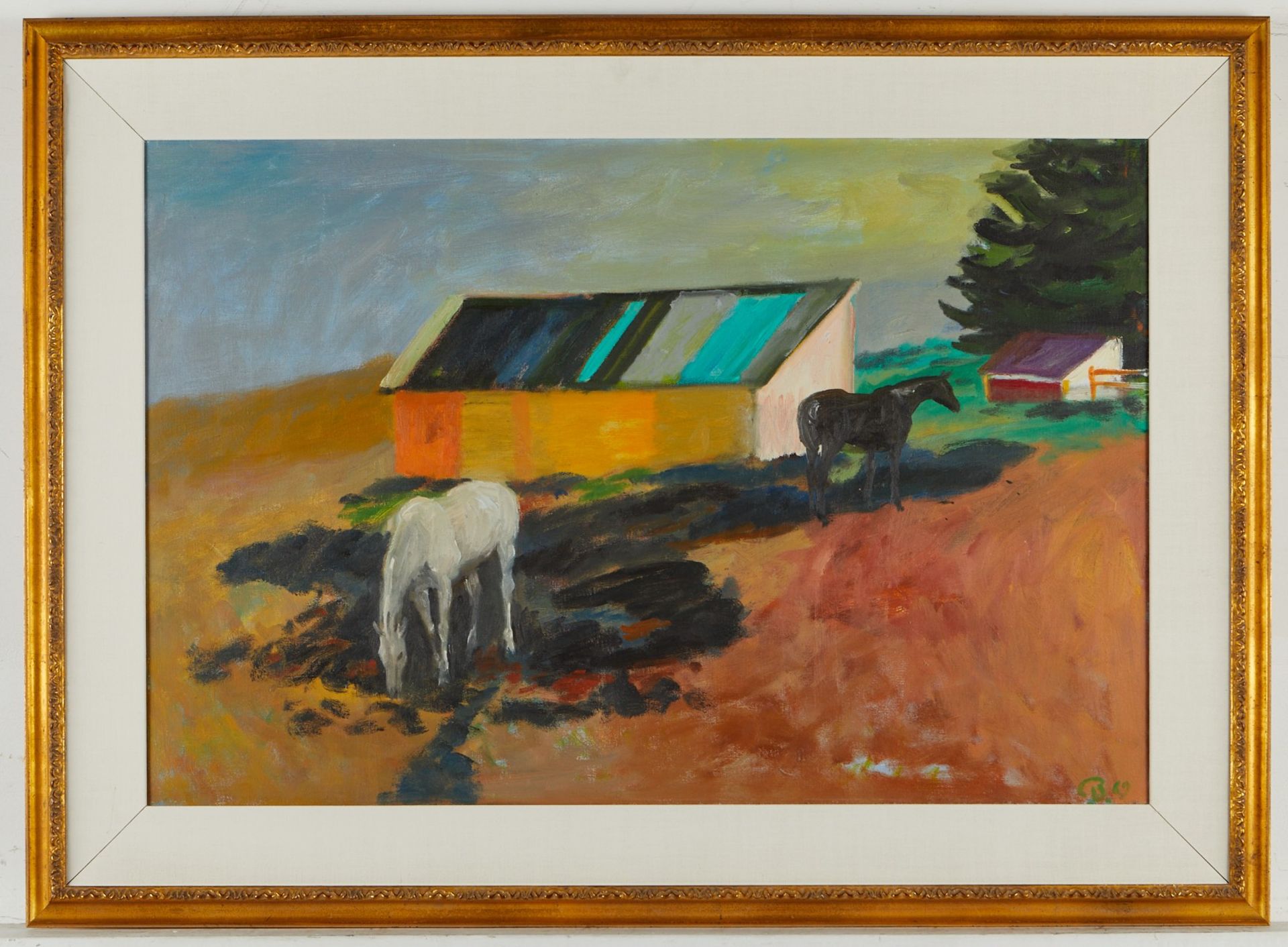 Cameron Booth Horses Oil on Canvas - Bild 2 aus 6