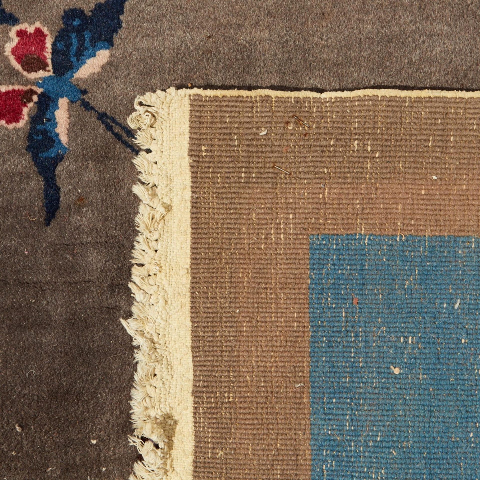 Chinese Nichols Wool Art Deco Carpet - Bild 2 aus 10