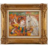 Lucien-Phillippe Moretti "Musical Ponies" Painting