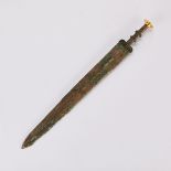 Chinese Warring States Bronze Sword 20"