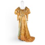 1890s Beaded Evening Dress