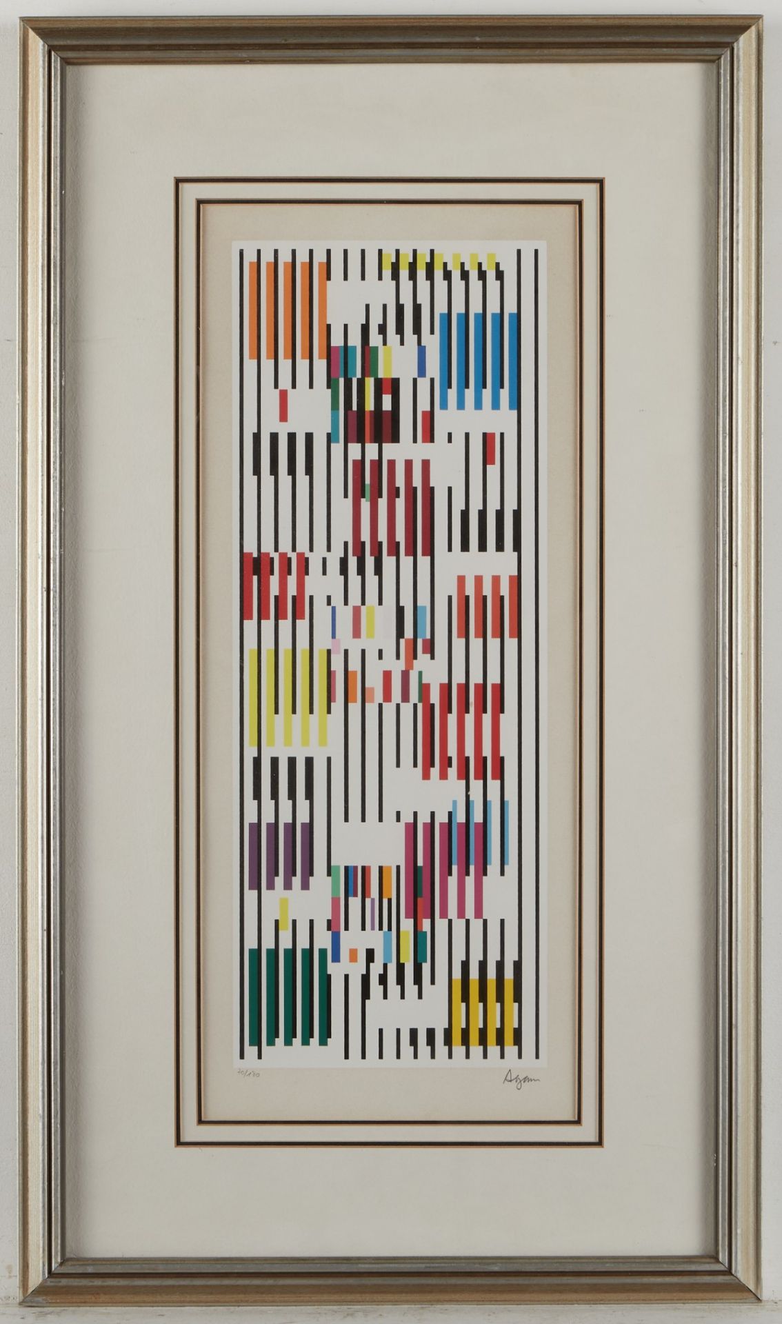 Yaacov Agam Tapestry Suite Op-Art Screenprint - Bild 2 aus 6