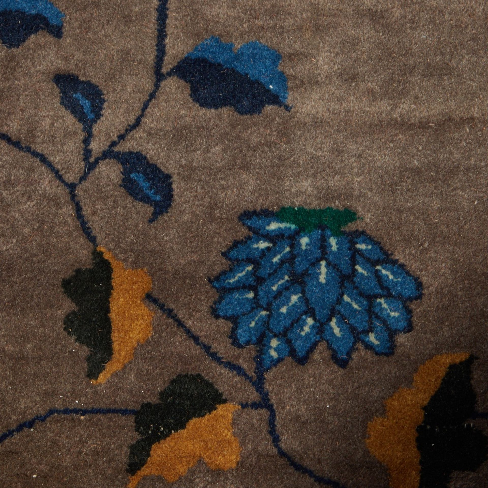 Chinese Nichols Wool Art Deco Carpet - Bild 5 aus 10