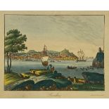 Ansicht von Lissabon (Lithographie)