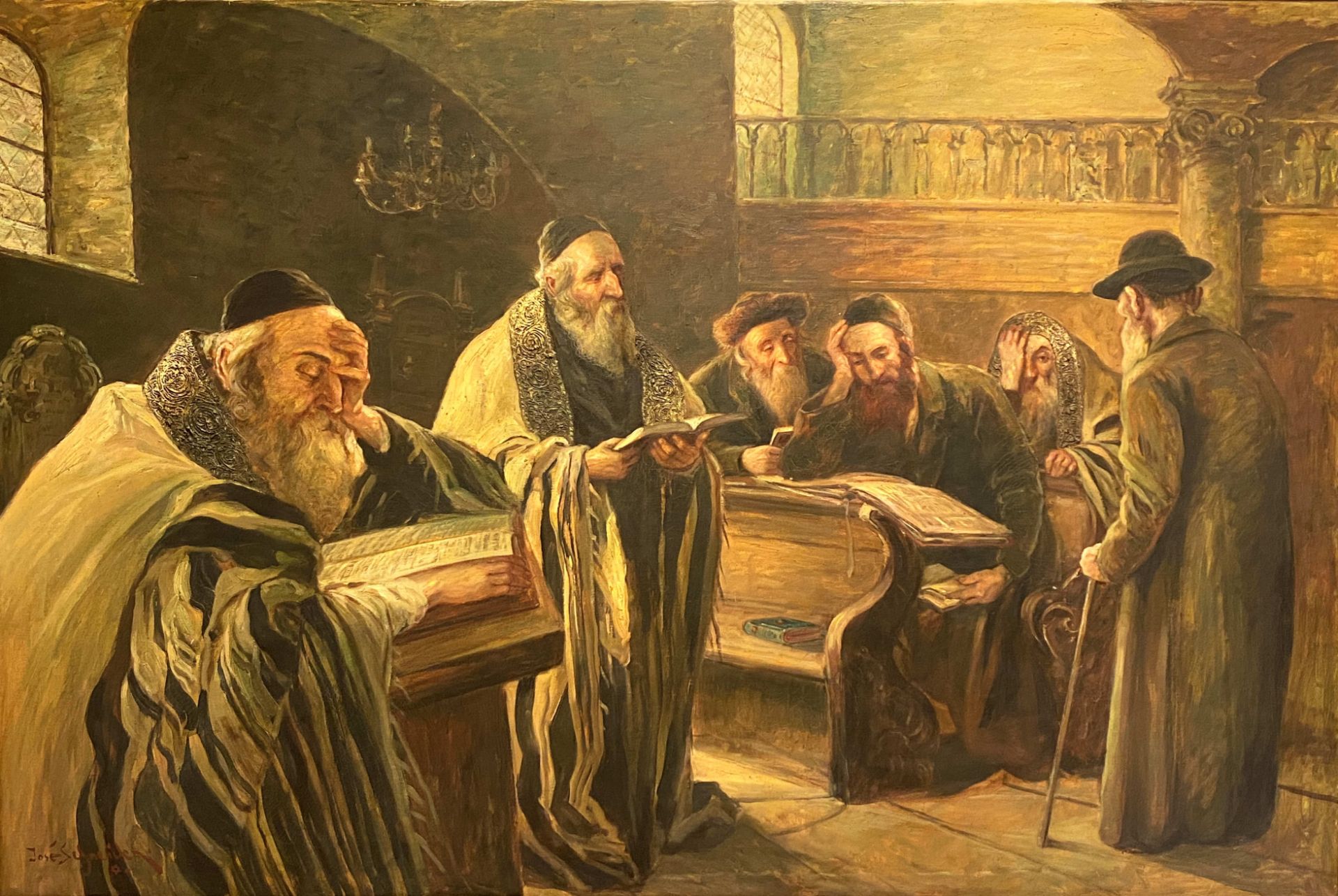 José Schneider, Thora - Studium in der Synagoge