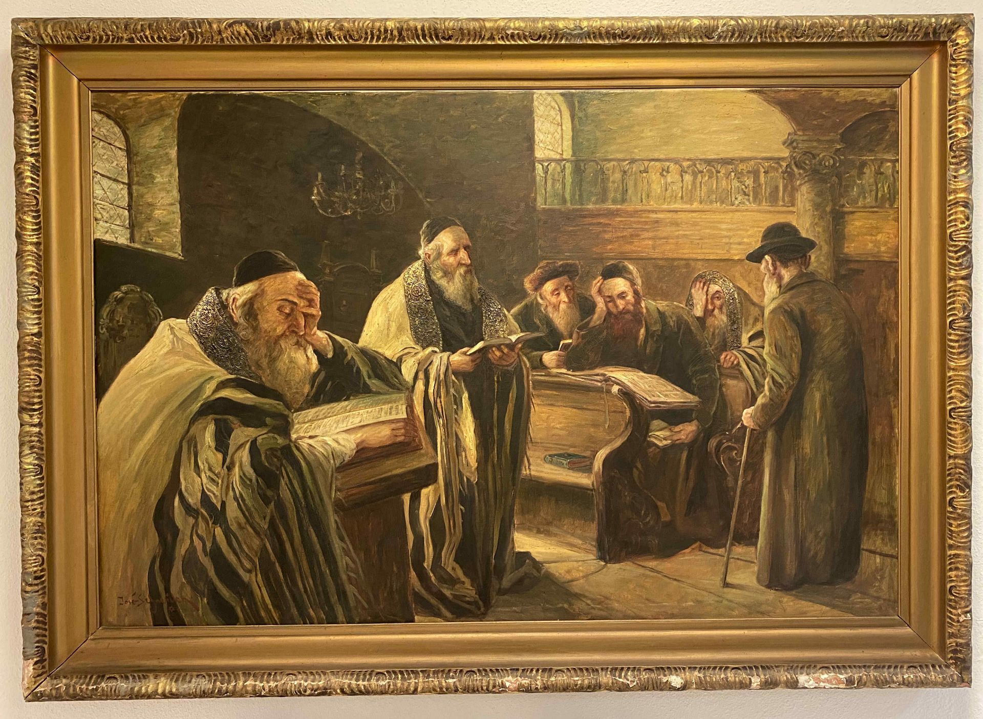 José Schneider, Thora - Studium in der Synagoge - Bild 2 aus 8
