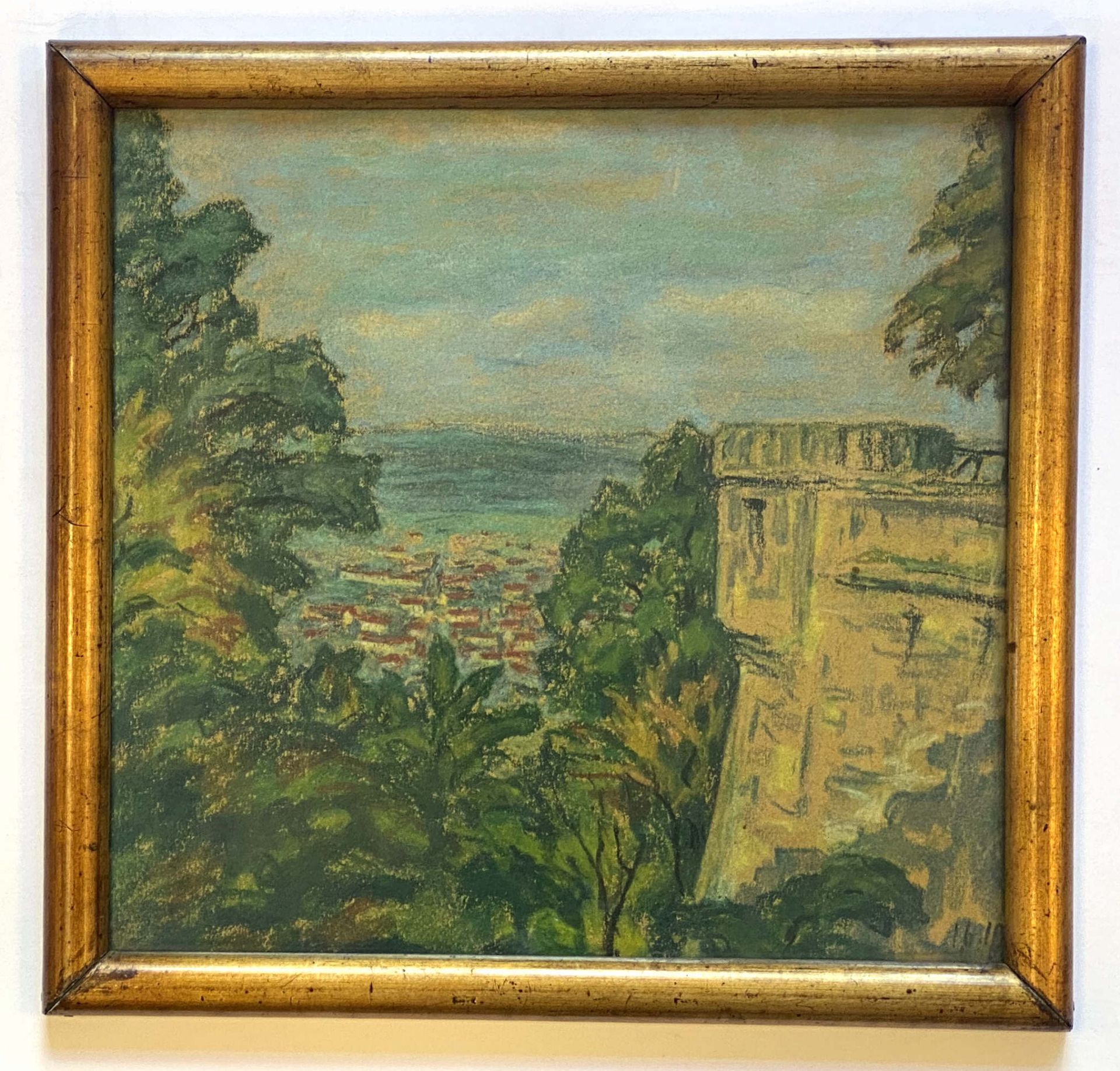 Erich Buchholz, Blick von der Altenburg auf Bamberg - Image 2 of 4