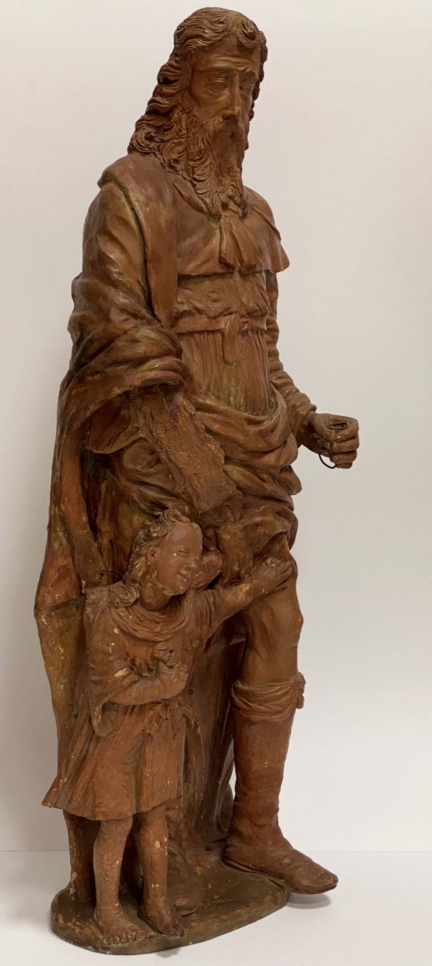 Skulptur  Heiliger   Rochus - Bild 2 aus 5