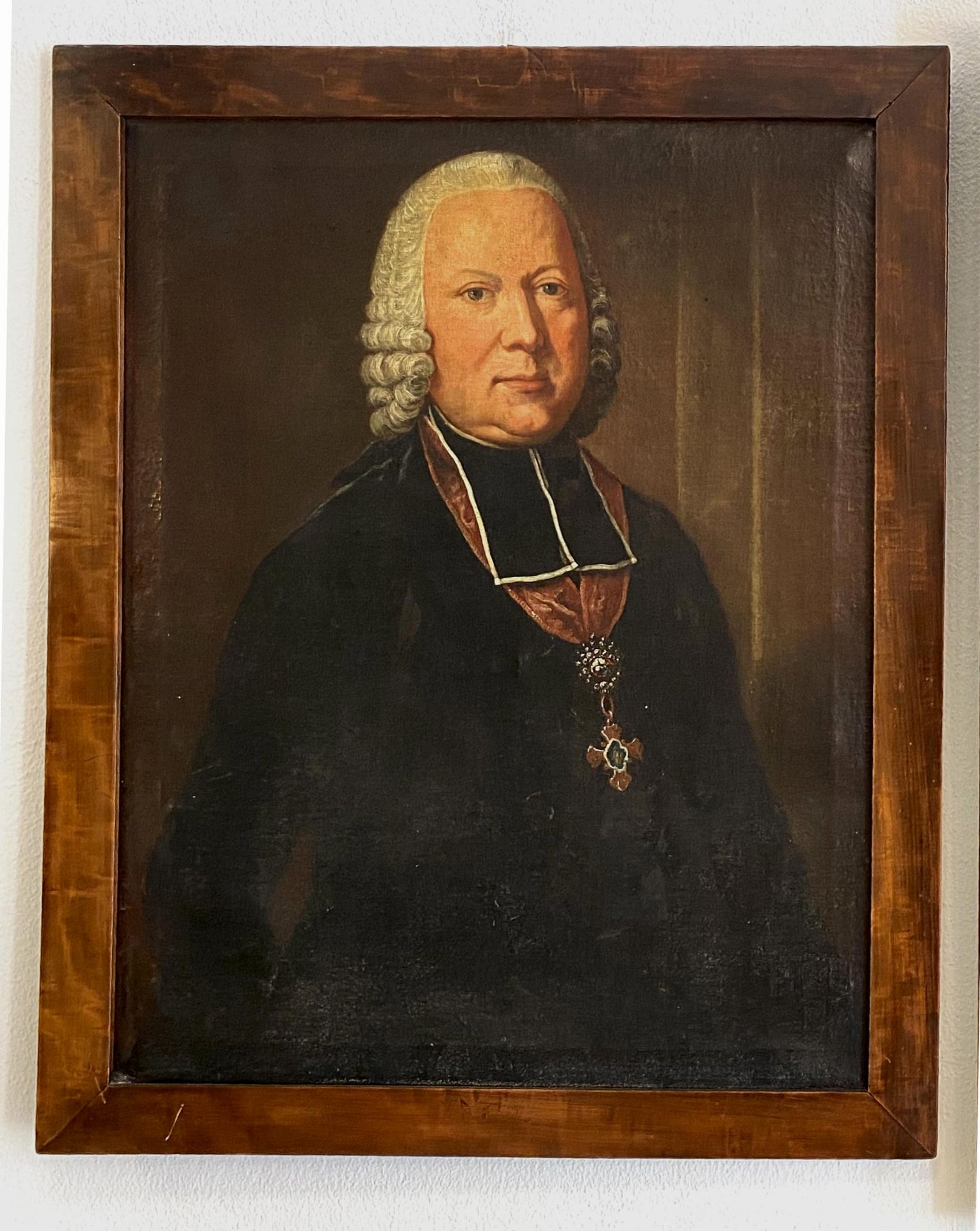 Bildnis Fürstbischof Adam Friedrich von Seinsheim und ein weiterer Geistlicher - Image 2 of 6