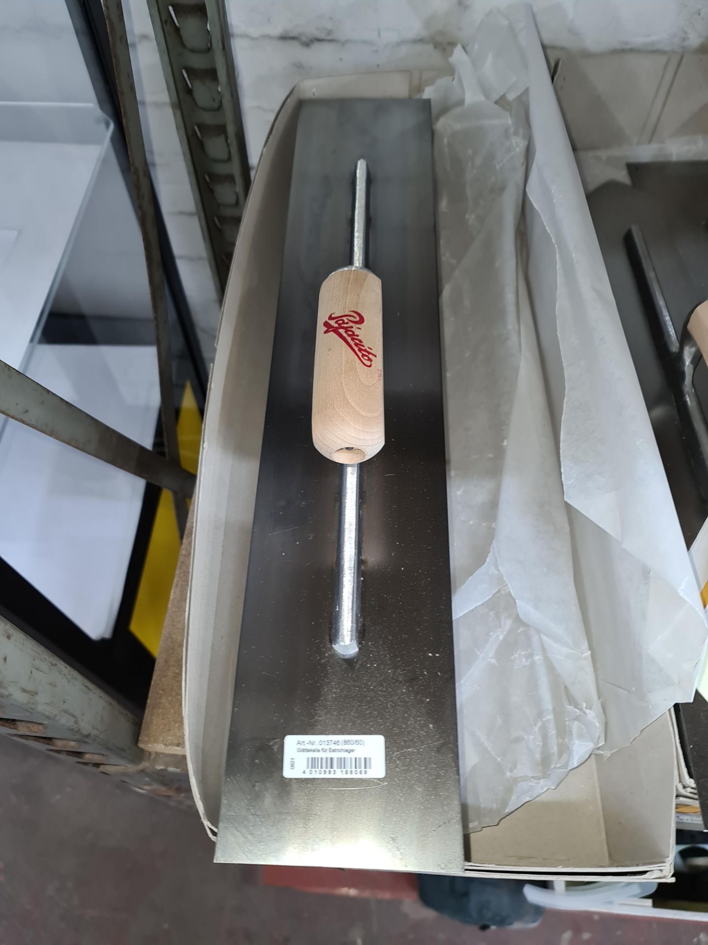 2 off Pajarito finishing trowels, art number 013746Lots 31 - 328 comprise the total assets of a - Image 2 of 2
