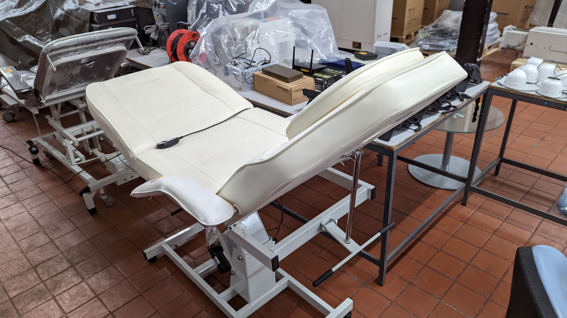 Electrically adjustable patient bed with hand-held controller - Image 8 of 9