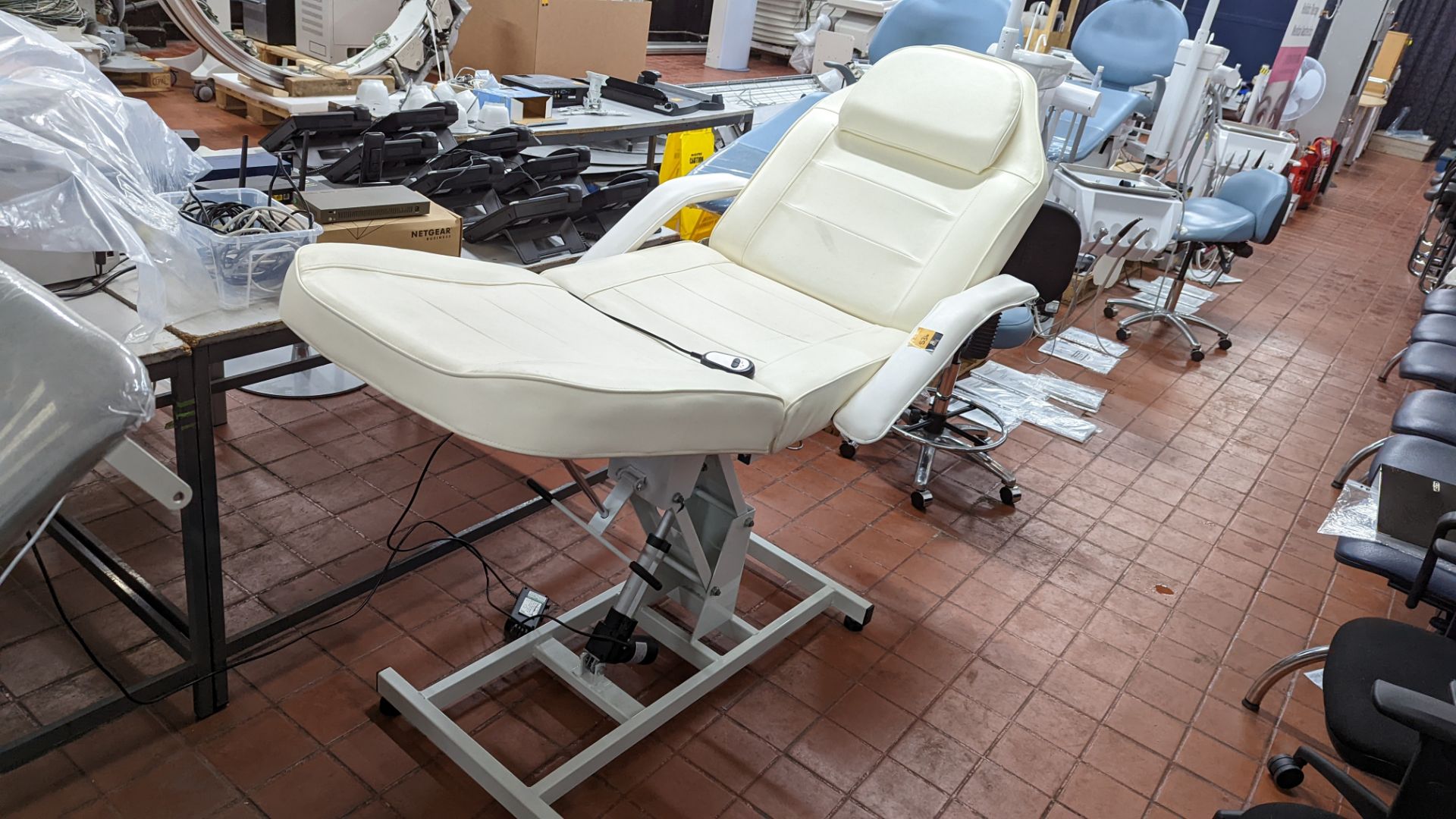 Electrically adjustable patient bed with hand-held controller - Image 2 of 9