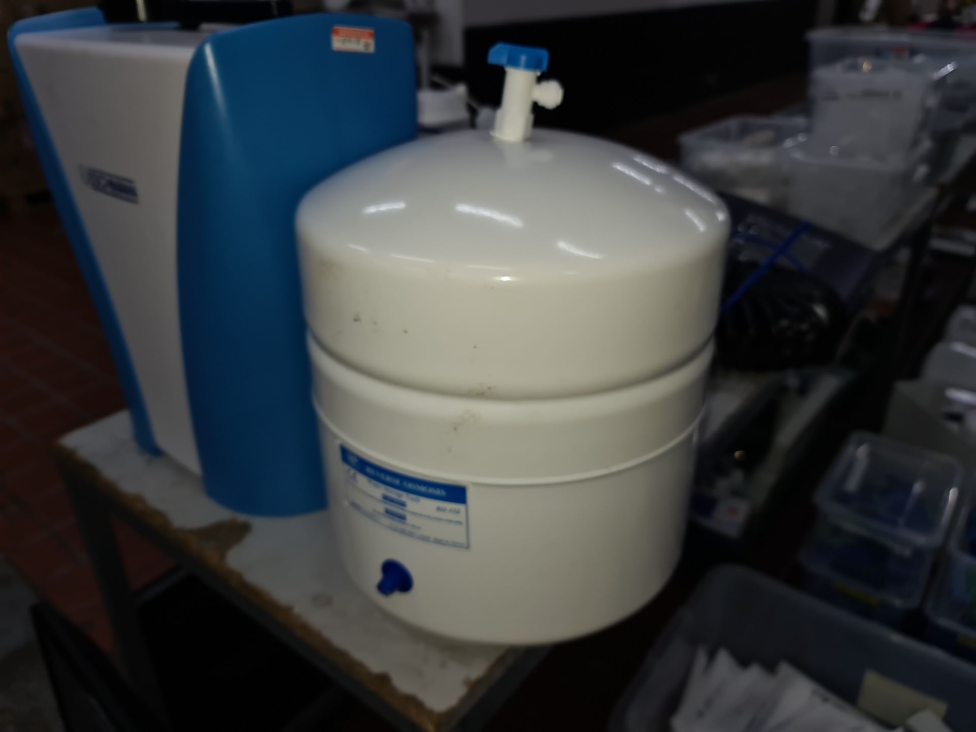 Eschmann water purifying system including tank, filters, cables, monitors, etc. - Image 7 of 7