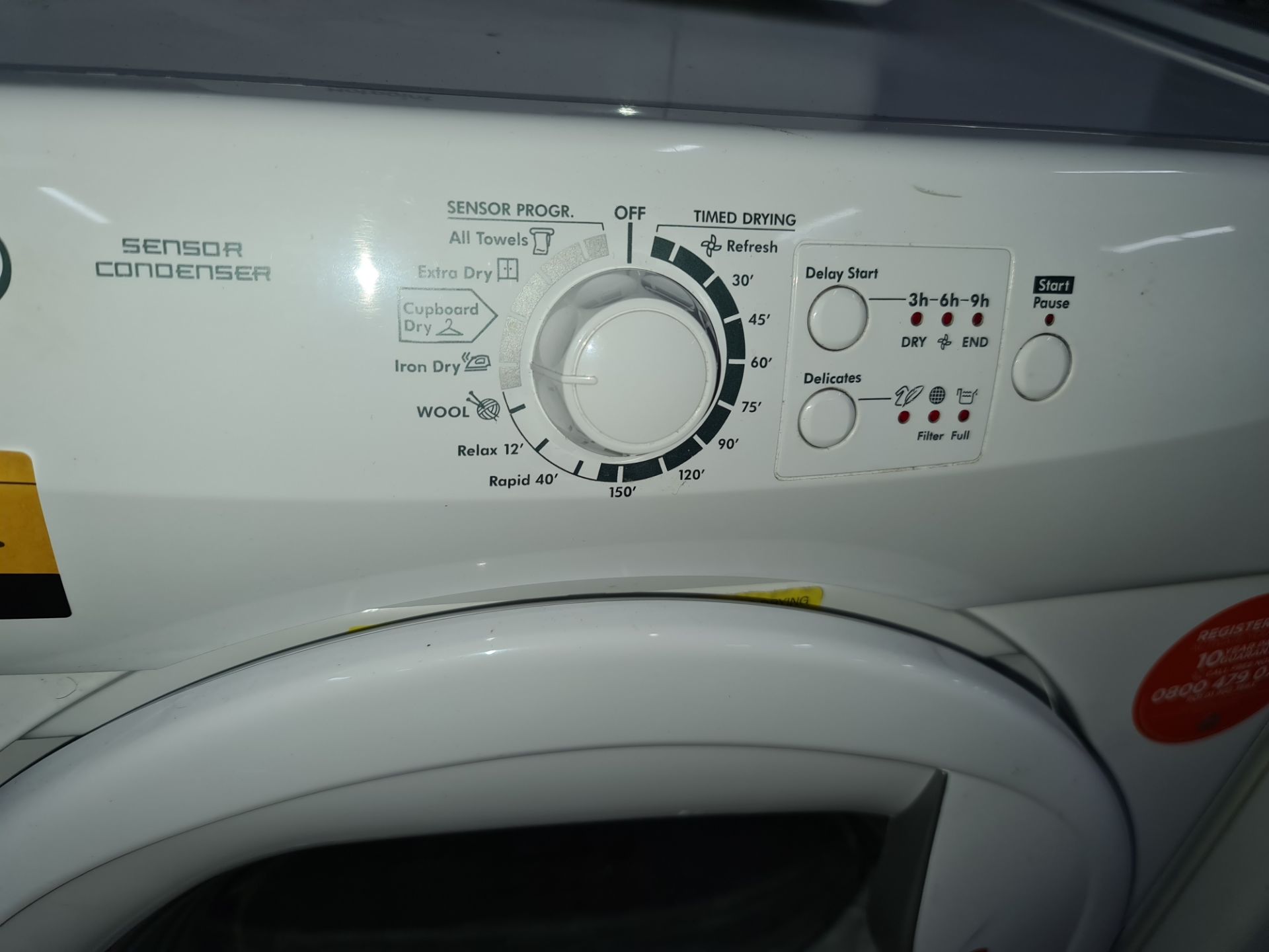 Hoover Vision Tech 9kg Infinity dryer - Image 3 of 6