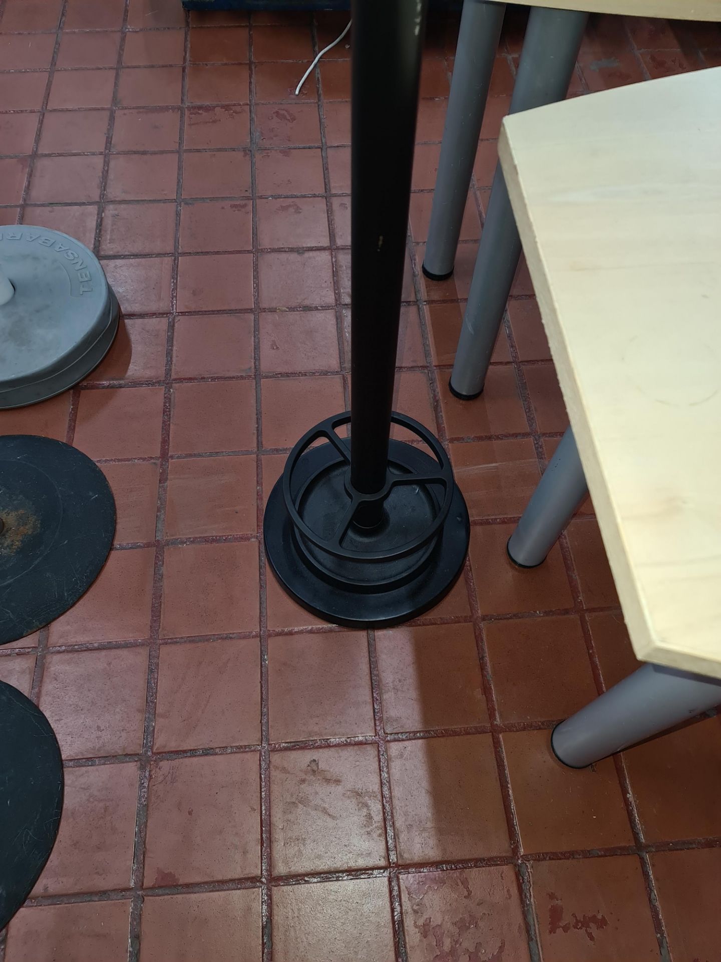 Black coat/umbrella stand - Image 3 of 3