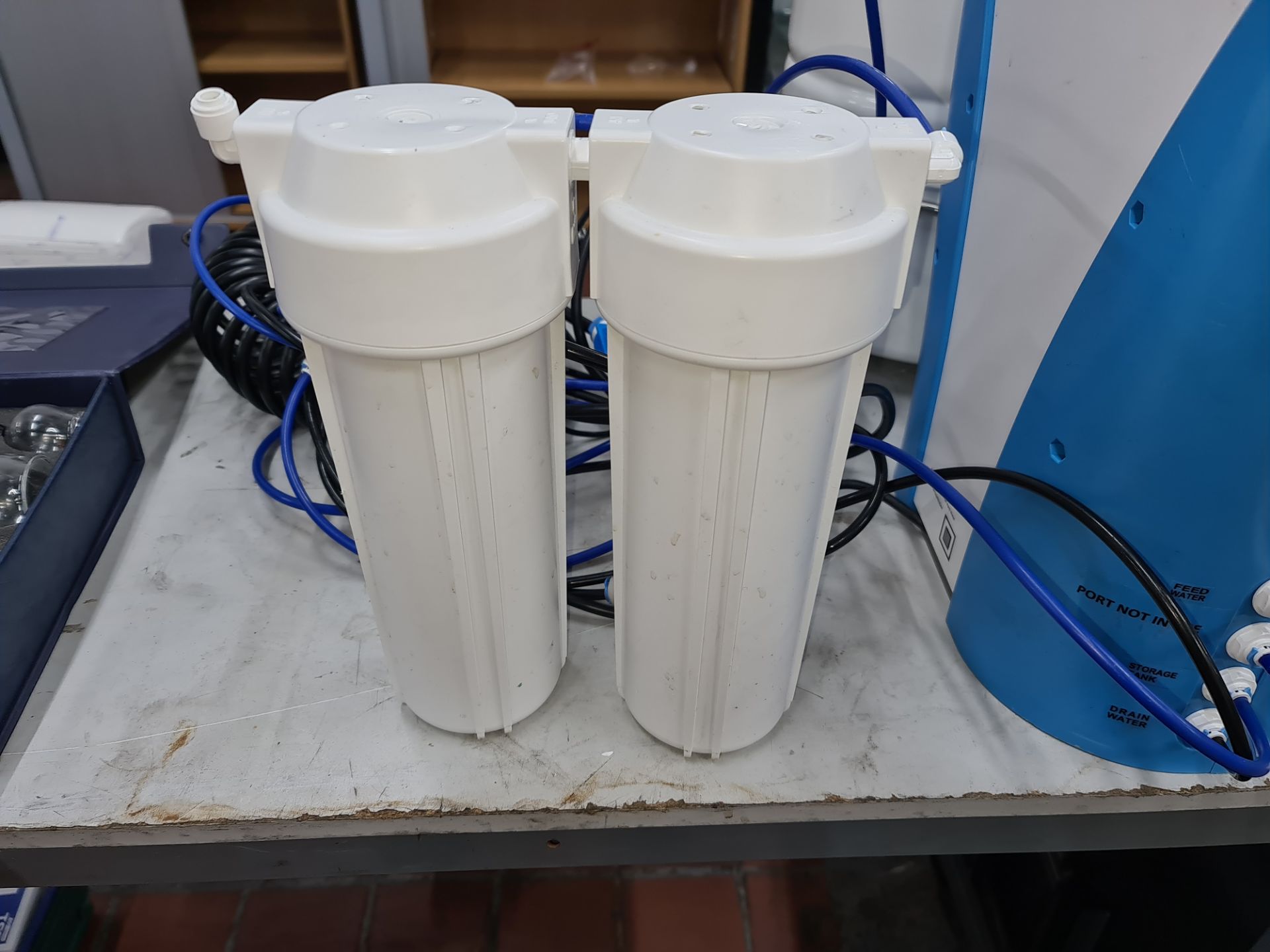 Eschmann water purifying system including tank, filters, cables, monitors, etc. - Image 2 of 7