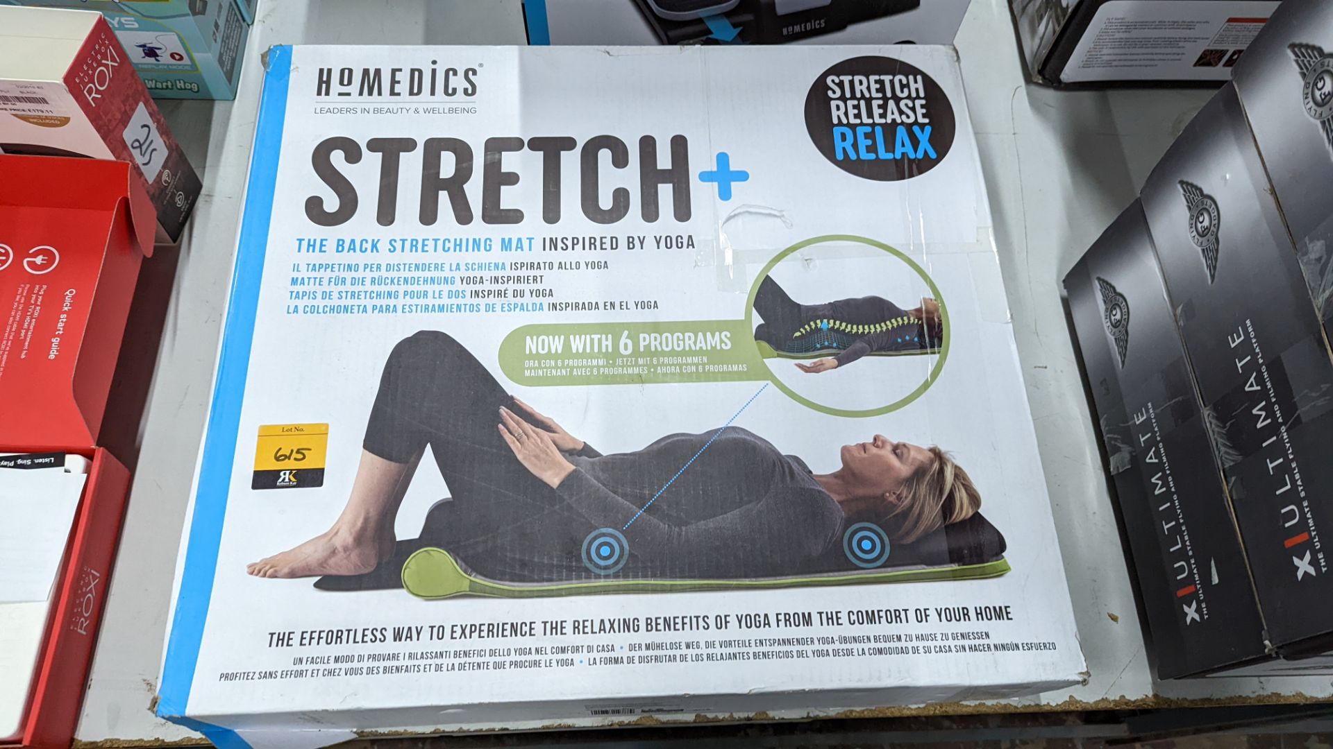Homedics Stretch+ back stretching mat - Image 3 of 4