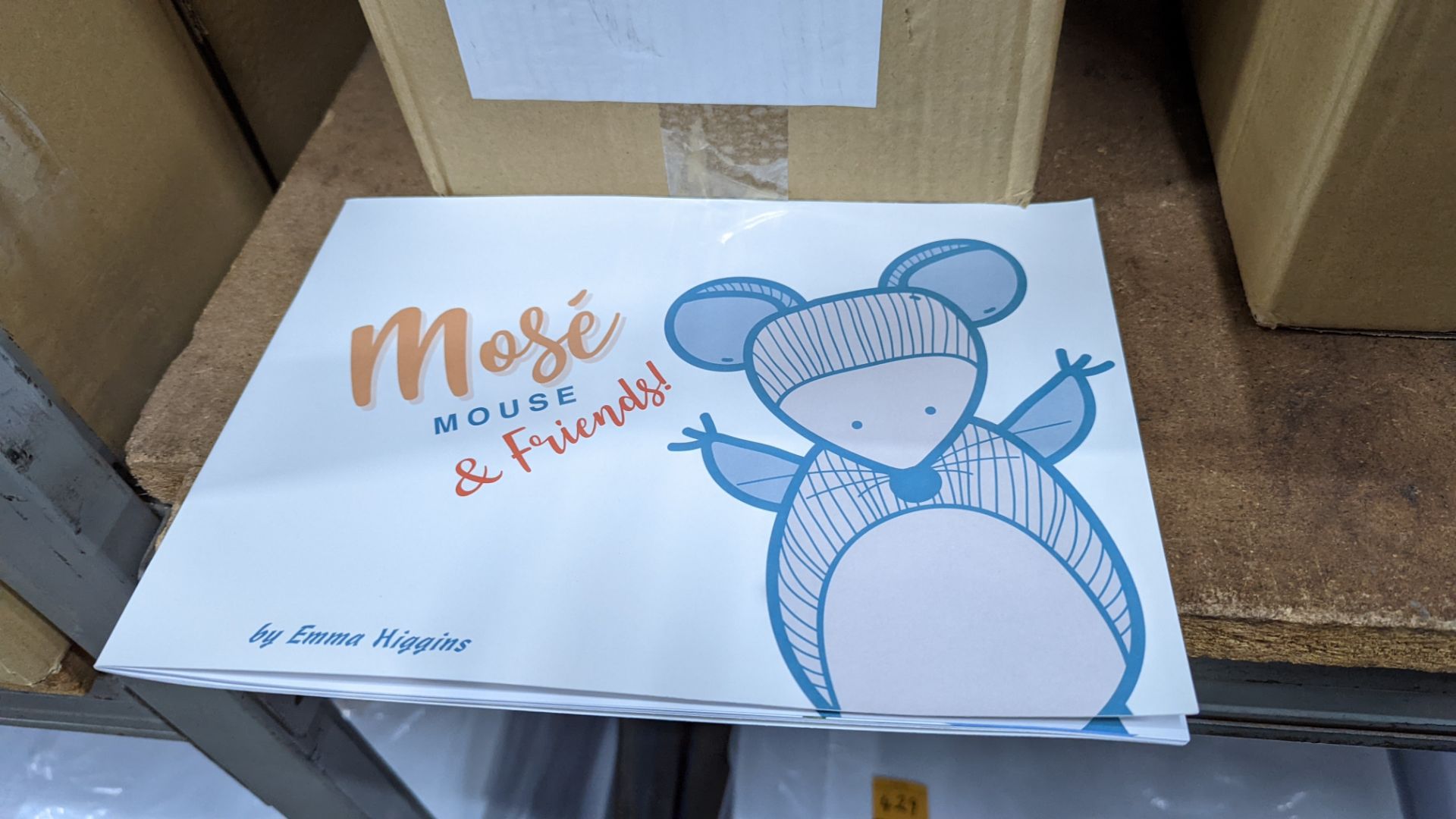 Approximately 90 Mosé Mouse & Friends! books by Emma Higgins. The first chapter in the Mosé Mouse s - Image 3 of 3