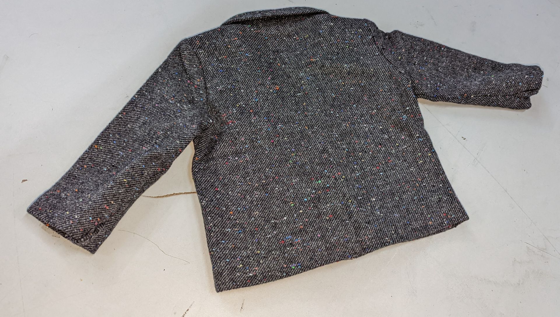 40 off Mosé Baby boy's blazers in grey/black with speckled colours running throughout with Mosé Baby - Image 3 of 9