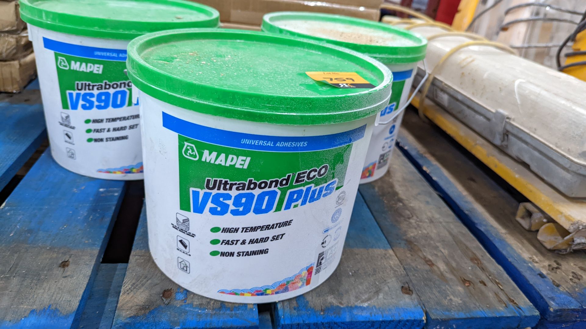 3 off 5kg tubs of Mapei Ultrabond Eco VS90 Plus - Image 4 of 5