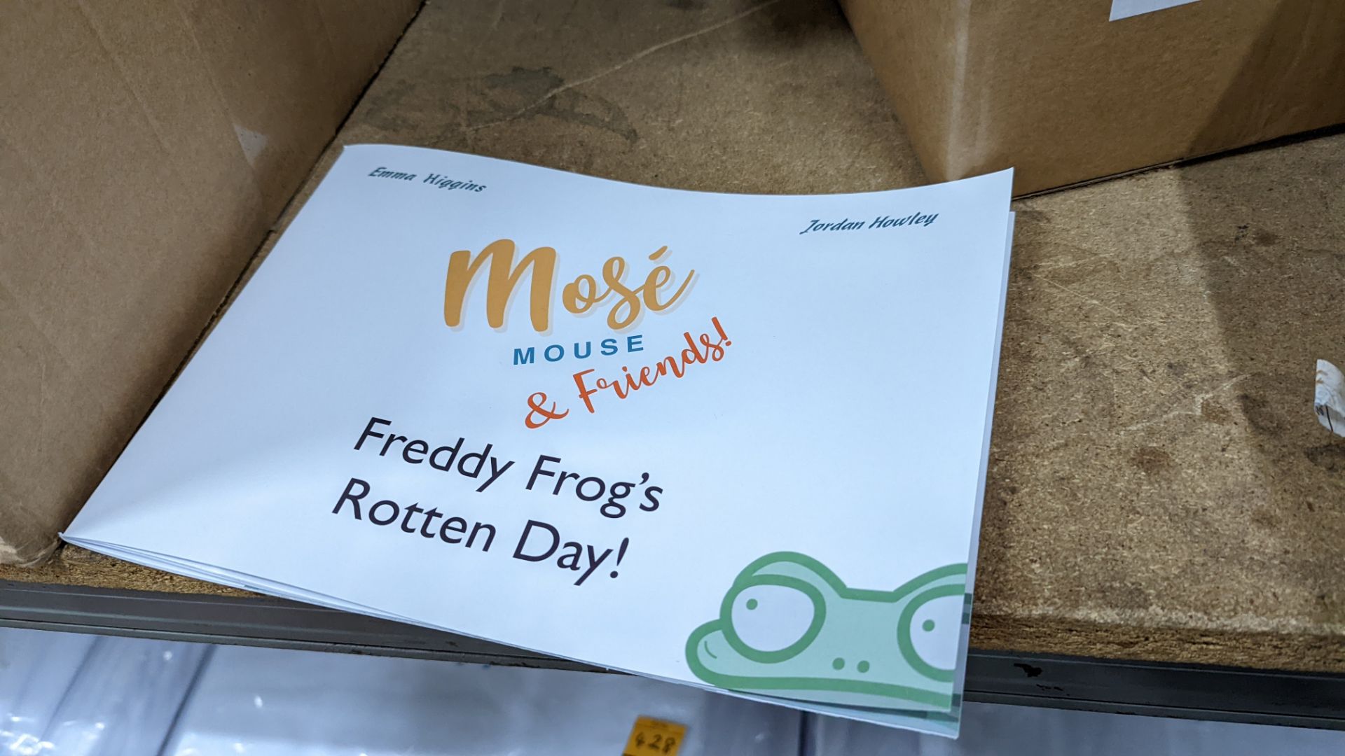 Approximately 55 Mosé Mouse & Friends! Freddy Frog's Rotten Day! book by Emma Higgins and Jordan How - Image 3 of 3