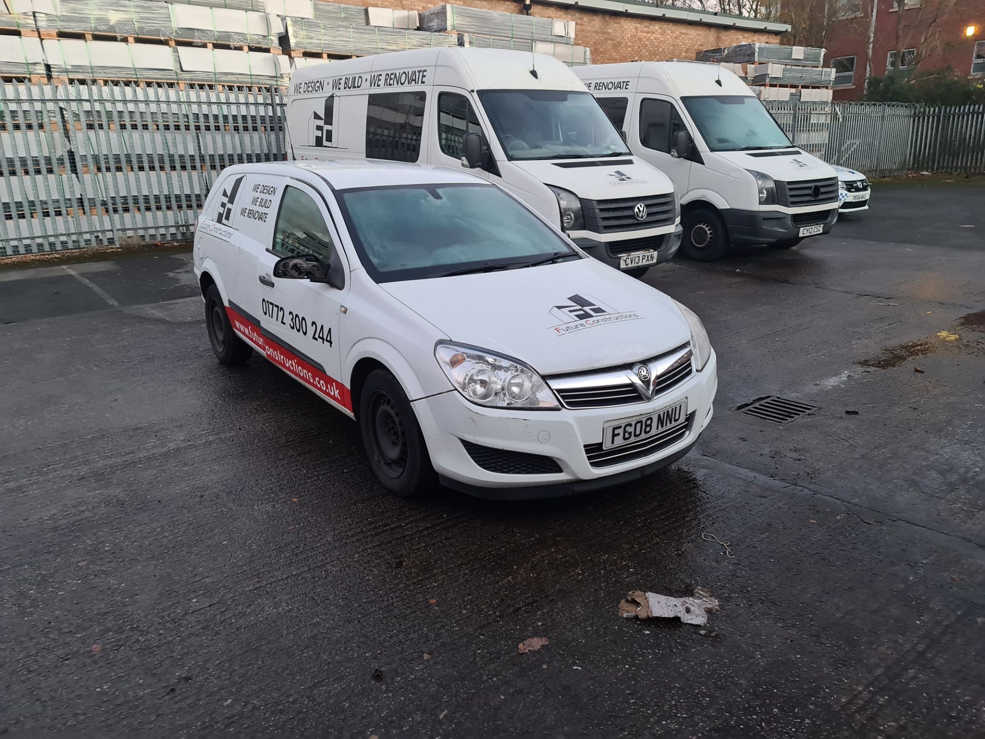 2008 Vauxhall Astra Club CDTI car derived van